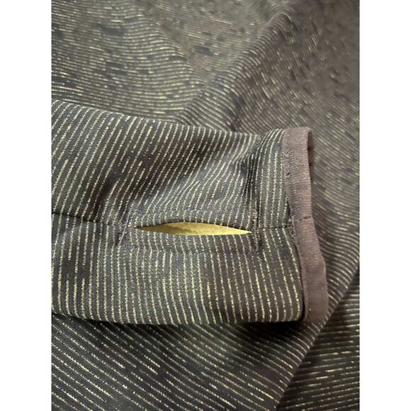 Under Armour ColdGear Womens S Pullover Hoodie Blue Striped Used Sweatshirt - Picture 5 of 13